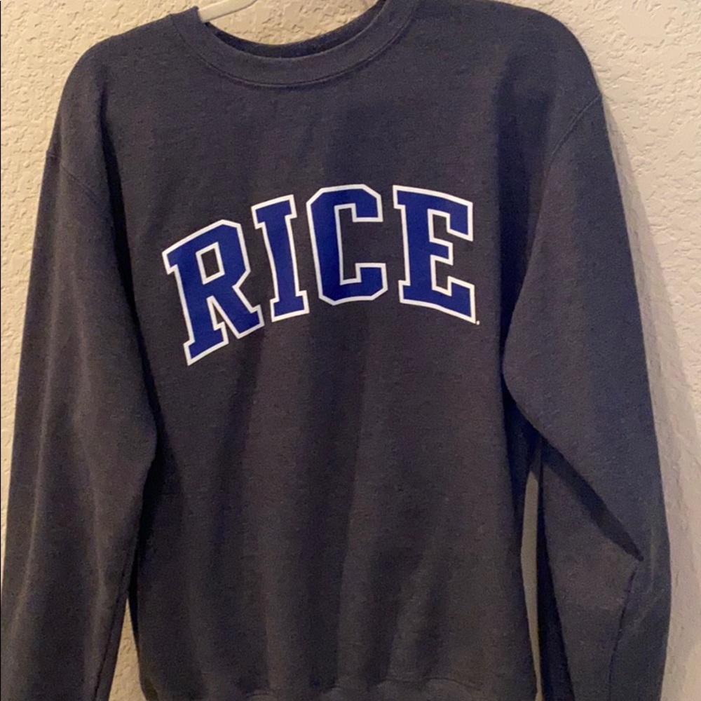 Rice university sweatshirt